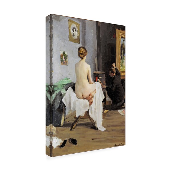 Janis Rozenthal 'The Painters Studio' Canvas Art,16x24